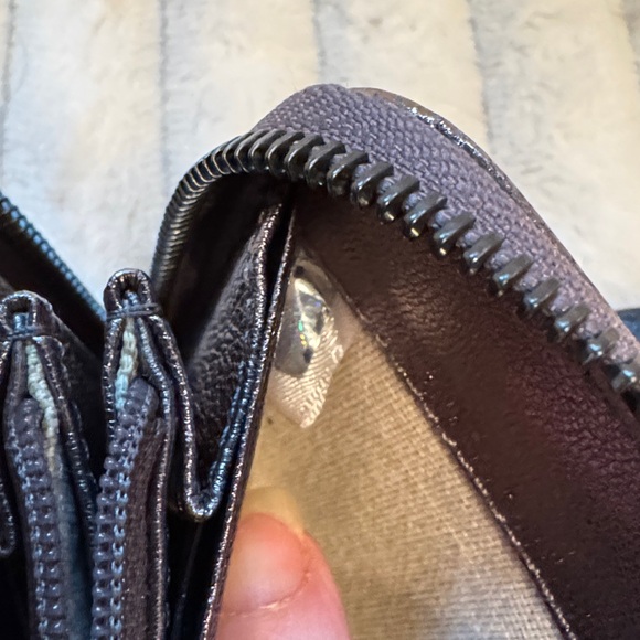 Jimmy Choo Star-Studded Metallic Wallet - Picture 12 of 12